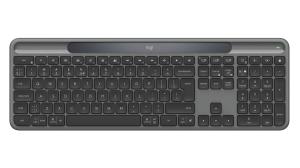 Signature Slim Solar+ K980 Wireless Keyboard - Bluetooth - Self Charging - Graphite - Qwerty Us/int'l