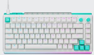G512 X 75 - USB - TMR Analog / Mechanical Gaming Keyboard - White - Tactile - Qwerty Danish/Norwegian/Swedish/Finnish