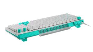 G512 X 98 - USB - TMR Analog / Mechanical Gaming Keyboard - White - Tactile - Qwerty International
