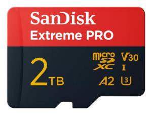 Extreme PRO micro SDXC 2TB + SD Adapter