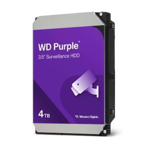 Hard Drive - WD Purple Surveillance WD44PURZ - 4TB - SATA 6GB/S - 3.5in - 128MB