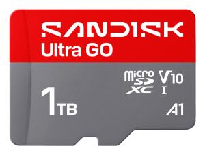 SanDisk Ultra GO microSD UHS-I Card - 1TB 190MB/s R