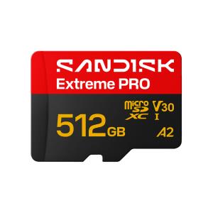SanDisk Extreme PRO microSD UHS-I Card - 512GB 250MB/s