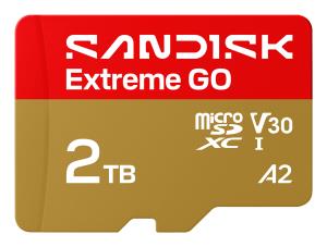 SanDisk Extreme GO microSD UHS-I Card - 2TB 240MB/s