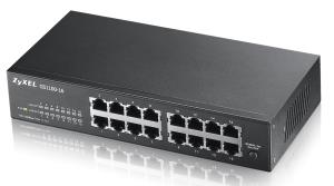 Gs1100 16 E - Gbe Unmanaged Slimline Switch - 16 Ports
