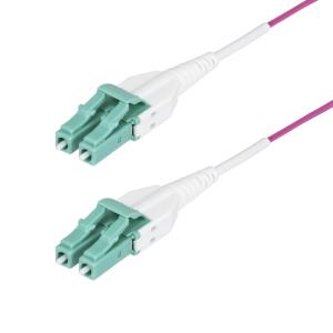 Fiber Optic Cable - Om4 Lc/lc Multimode 40g/100g Lommf/vcsel 5m Erika Violet