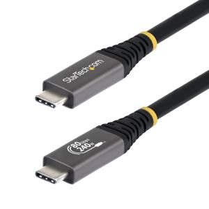 USB4 Cable USB-if Certified 8k120/dp2.1/240w/80gbp 1.5m Black