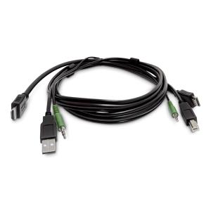 Hdmi KVM Cable - USB 2.0 3.5mm Audio 3m