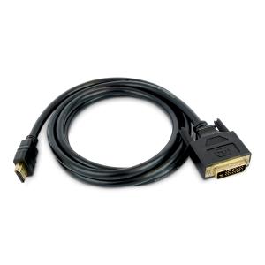 Hdmi To DVI Adapter Cable, Bi-directional Monitor Cord, M/m, Taa Compliant 1.8m