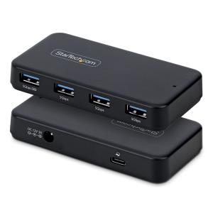 USB-a Hub 4-port 5gbps - Self-powered - 2-in-1 USB-c And USB-a Host Cable