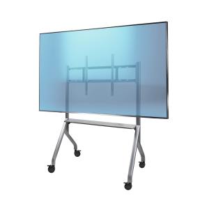 Startech Easel-style Tv Cart - 100 Max Mobile Stand W/ 3 Wheels