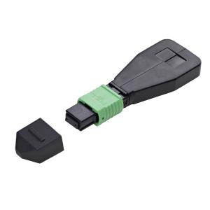 Mpo Loopback Plug, Single Mode 9/125 Mpo-8 Female Fiber Loopback Adapter