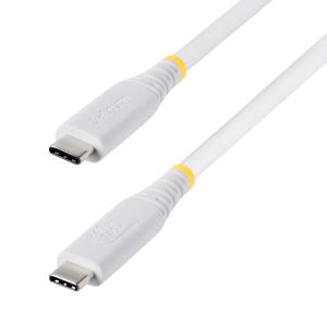 USB4 Cable White USB-if Certified 8k60/dp2.1/240w/40gbps 1m