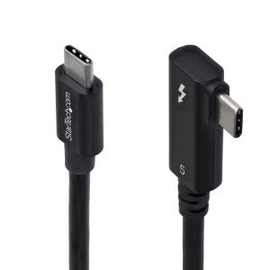 Right Angle Thunderbolt 5 Cable Certified/120gbps/8k 60hz/240w