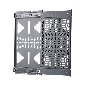 Slide-out Av Component Storage Panel Cable Box And Accessories Mounting 22lb (10