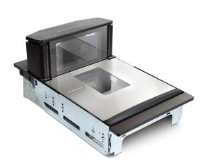 Magellan 9600i Scanner/scale Med Platter/flip-up Produce Rail/shelf Mount W/ Scale Sentry Eu