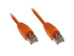 Patch Cable Cat5e 2m Orange Utp