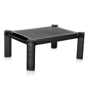 Height Adjustable Riser Stand 435x330x168mm Black