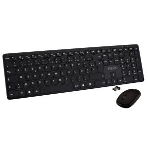 Slim Keyboard Mouse Combo - Ckw550frbt - Bluetooth - French Azerty
