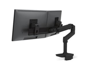 LX Dual Direct Arm, Low-Profile Top Mount C-Clamp matte black