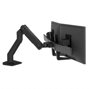 Monitor Mount - HX Desk Dual Monitor Arm - 2 monitor - Tilt/Pan/Rotate - up to 32in - Black