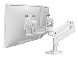 Monitor Mount - LX Pro Desk Dual Direct Arm - Desk - 2 monitor - Tilt/Pan/Rotate - up to 27in - White