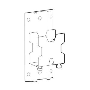Accessory - Mini Pc Mount For Lx Pro Wall System - White