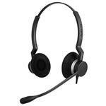 Headset Biz 2300 - Duo - Quick Disconnect (QD) Connector - Black - Noise Cancelling - Balanced + siemens cord