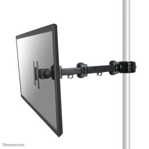 Flat Screen Pole Mount Black