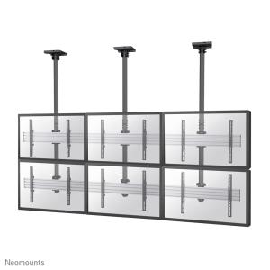 Monitor Mount - Ceiling - 6 Monitor - 32 To 55/65in - Black