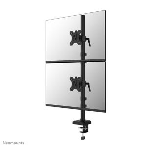 Dual Monitor Arm - 10-32in - 0-9 Kg | 19,8 Lbs (2x) - 90� Tiltable - 360� Rotatable - 160� Swivel - Vesa 75x75 - Black
