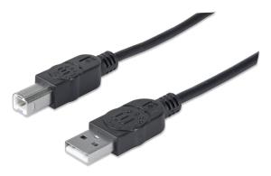 USB Cable A To B USB2.0 2m Black
