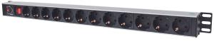 Power Strip With On/off Switch And Overload Protection, 1.5m Power Cord