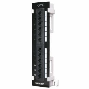 Patch Panel - 12 Port - CAT6 - Utp - Wall-mount