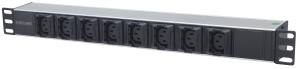 PDU - 19in - Rack - C13 - 8x Output - Anti-shedding - Rear C20 Input - 2m