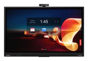 Large Format Display - ThinkVision T65 - 65in Touchscreen - 3840x2160 (4K UHD) - 2x 15W Speakers - Detachable 4K camera - Android 9.0