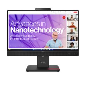 VOIP USB-C Monitor - ThinkVision T27QD-4v - 27in - 2560x1440 (QHD) - IPS Teams-certified