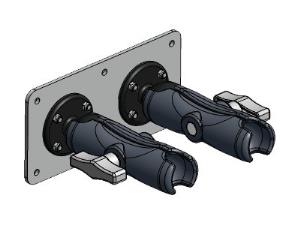 Kit 2 Ball Truck Plate 2 Medium Arms 145mm For Thor Vx9
