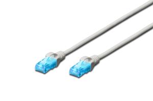 Patch cable - Cat 5e - U-UTP - Snagless - Cu - 7m - grey