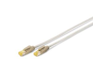 Patch cable DRAKA - CAT6a - S/FTP - Snagless - Cu - 1m - grey