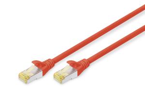 Patch cable - CAT6a - S/FTP - Snagless - Cu - 2m - red