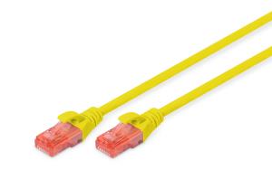 Patch cable - CAT6 - U/UTP - Snagless - Cu - 10m - yellow