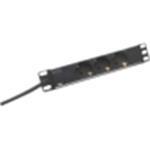 1U Aluminum PDU, 254 mm (10