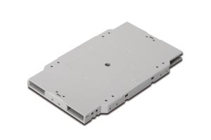 Fiber optic Splice Cassette - incl. cover and 2x 6C splice coMB for shrinkable tubings