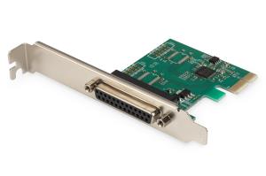 Parallel I/O,1-port, Pci-e Add-On card 1x DB25 F