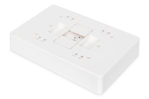 Micro Fiber Enclosure, 12x Fibers, splice tray incl. Splice holder for crimp splice protection