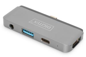 Dock USB Type-C - HDMI 4K/30Hz - USB-A - 3.5mm - 100W Power Delivery