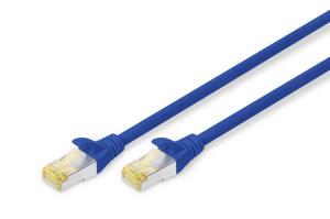 Patch cable - CAT6a - S/FTP - Snagless - Cu - 30m - blue