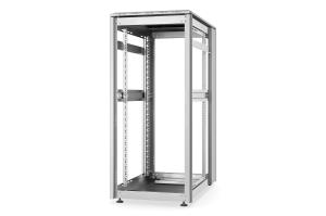 network cabinet Unique - 26U 1342x600x1000mm open rack grey