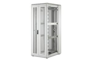 network cabinet Unique 42U 2053x800x1000mm double perforated doors no side panel grey